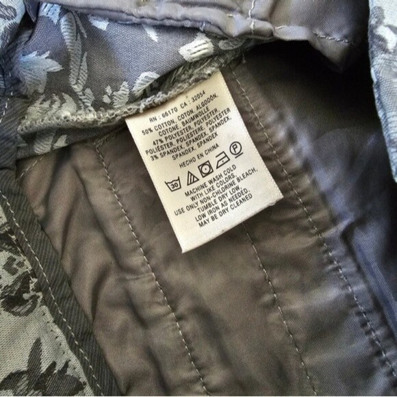 Anthropologie Cartonnier Brocade Charlie Tapisery  Embroidered Ankle Pants - Picture 13 of 15